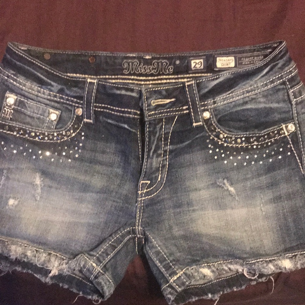 Miss me jean shorts.